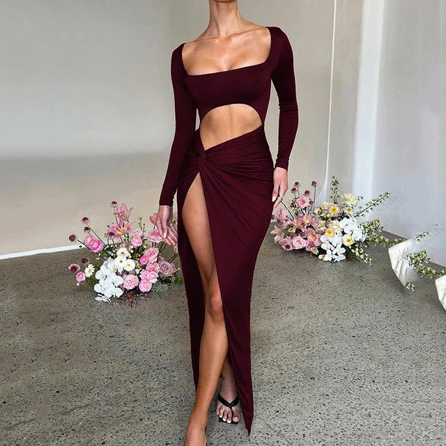 Vestido Maxi de Alta División
